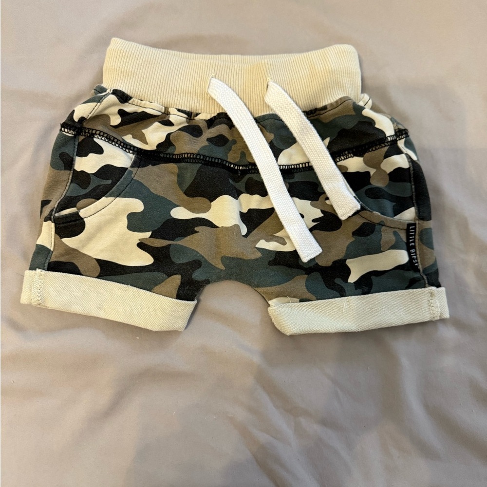 Little Bipsy camo shorts